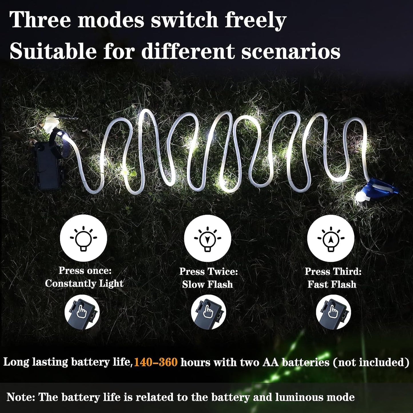LED Camping Wind Rope
