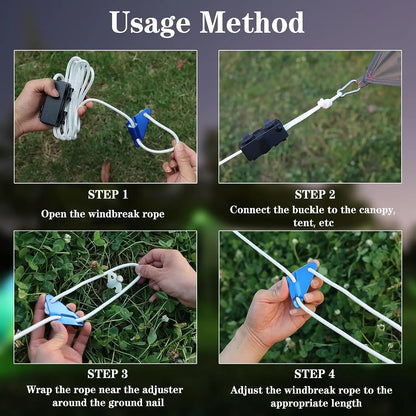 LED Camping Wind Rope